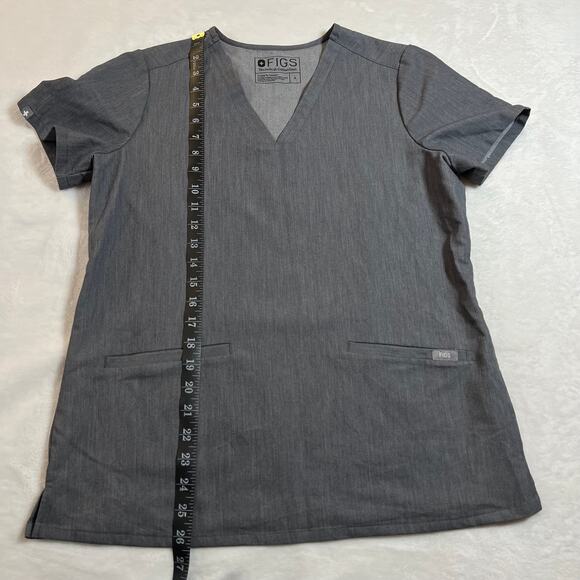 FIGS Technical Collection V-Neck Casma Three-Pocket Scrub Top Size Small - Picture 9 of 9